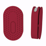 For Samsung Galaxy SmartTag2 Tracker Silicone Case Bluetooth-compatible Locator Cover with Adhesive