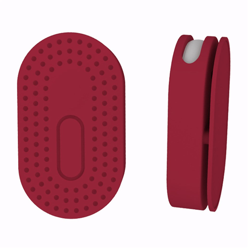 For Samsung Galaxy SmartTag2 Tracker Silicone Case Bluetooth-compatible Locator Cover with Adhesive
