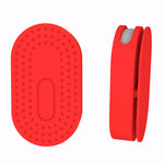 For Samsung Galaxy SmartTag2 Tracker Silicone Case Bluetooth-compatible Locator Cover with Adhesive