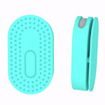 For Samsung Galaxy SmartTag2 Tracker Silicone Case Bluetooth-compatible Locator Cover with Adhesive