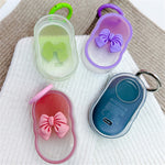 For Samsung Galaxy SmartTag2 TPU Case Bluetooth-compatible Tracker Cover with Ring Buckle