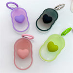 For Samsung Galaxy SmartTag2 TPU Case Bluetooth-compatible Tracker Cover with Ring Buckle