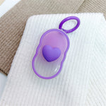 For Samsung Galaxy SmartTag2 TPU Case Bluetooth-compatible Tracker Cover with Ring Buckle