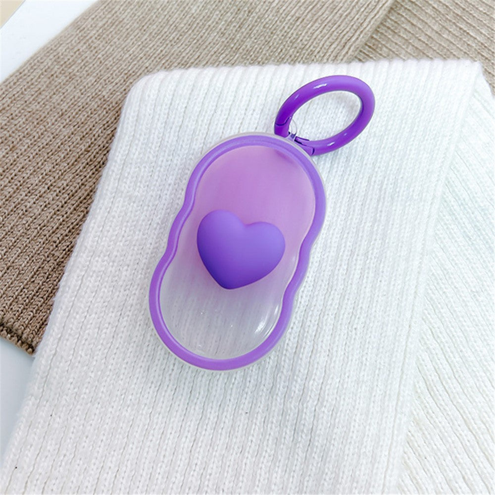 For Samsung Galaxy SmartTag2 TPU Case Bluetooth-compatible Tracker Cover with Ring Buckle