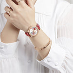 WLISTH S517 Women's Rhinestone Decor Bracelet Fashionable Quartz Watch