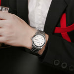 WLISTH S513 Men Fashion Date Week Analog Display Luminous Quartz Wrist Watch