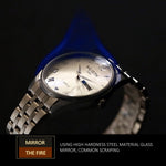 WLISTH S502 Blue Light Glass Calendar Display Waterproof Quartz Watch