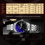 WLISTH S502 Blue Light Glass Calendar Display Waterproof Quartz Watch