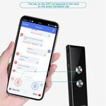 T8+ Bluetooth-compatible 40 Languages Speech Instant Translator for Travel, Learning