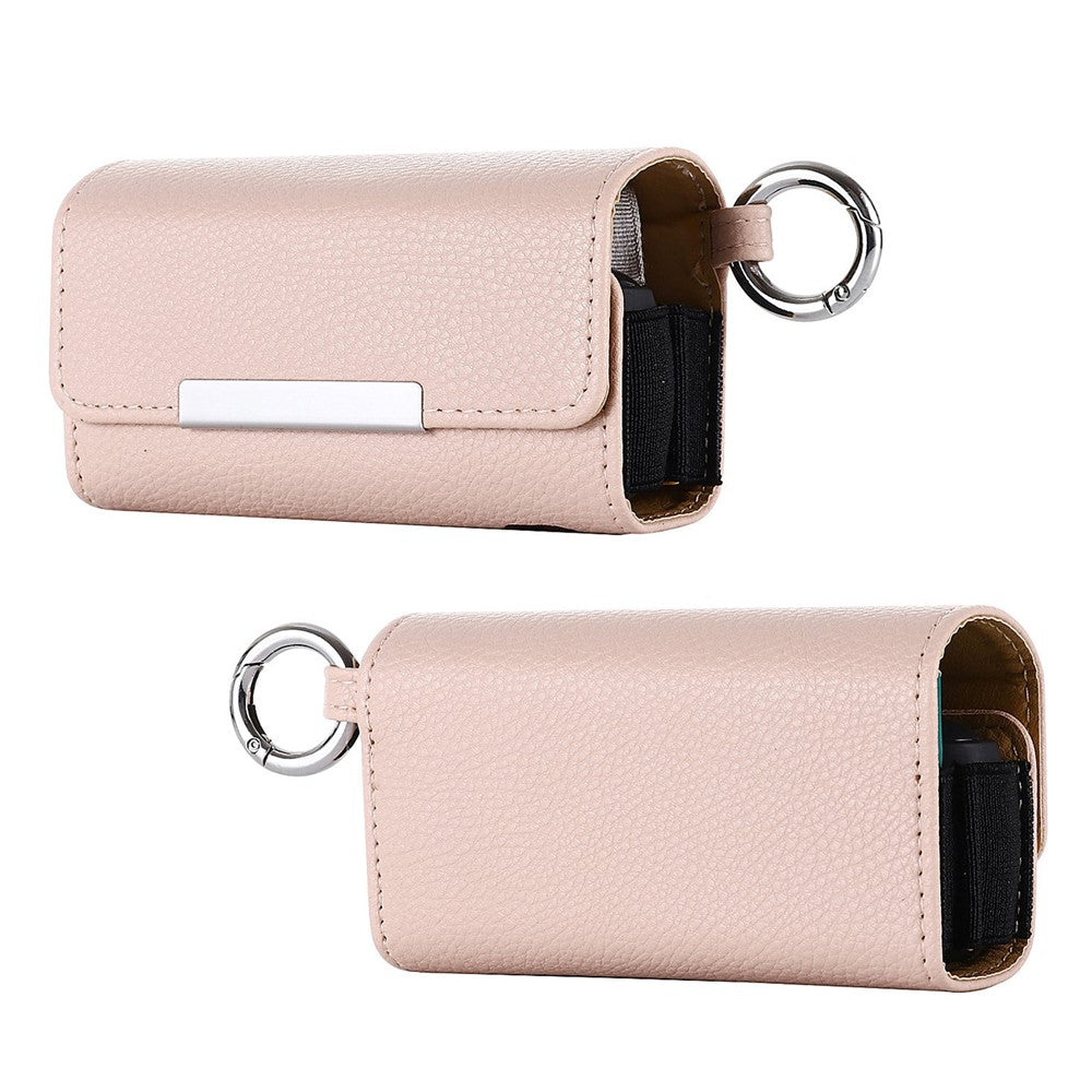 For IQOS 3 / Iluma Prime Case PU Leather Portable Electronic Cigarette Storage Bag