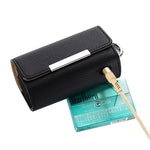 E-Cigarette Case for IQOS 3 / 3 Duo , Portable PU Leather Litchi Texture Storage Bag