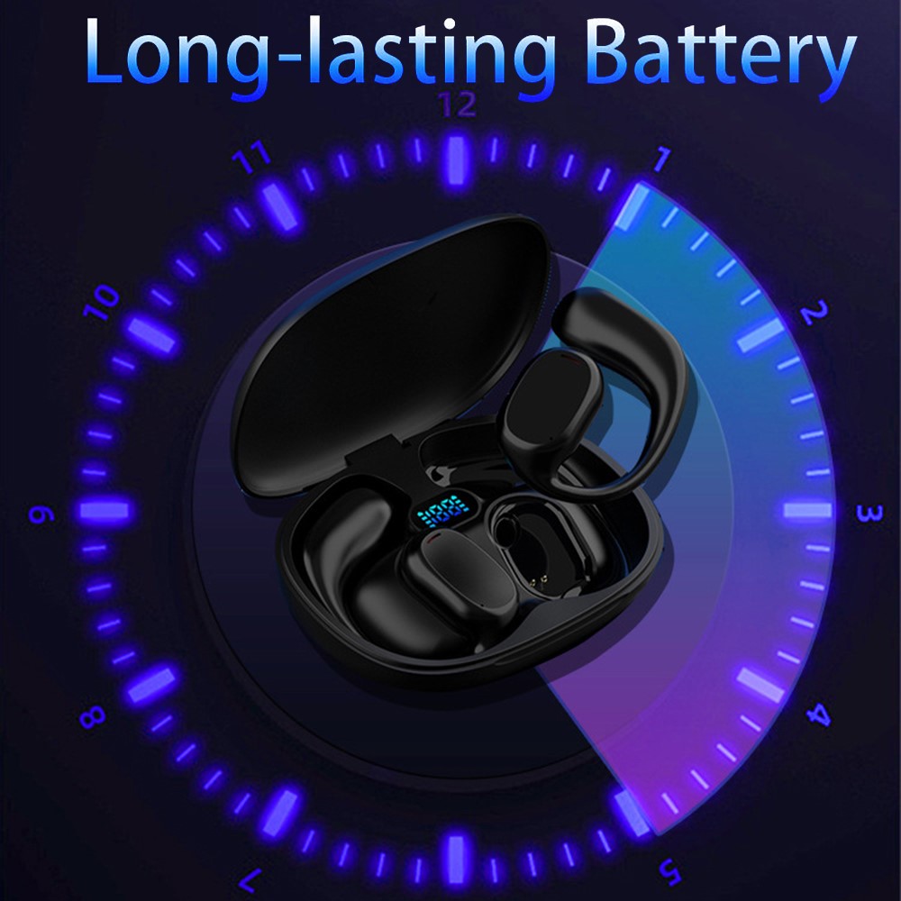 B66 Smart Bluetooth-kompatible Translator-øretelefoner Realtids-øretelefon-oversætterenhed til forretningsrejser og læring