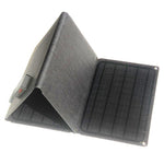 Solcelleoplader 30W Foldbart Solpanel til Camping 5V / 12V Vandtætte Dobbelte USB-porte