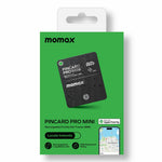 MOMAX PINCARD PRO MINI Key Finder Tracking Device Anti-Lost Tracker for iOS, Support Wireless Charging