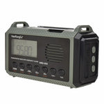 HANRONGDA HRD905 Emergency Weather Radio Solar Hand Crank Battery Operated Portable AM / FM / SW Radio