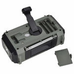 HANRONGDA HRD905 Emergency Weather Radio Solar Hand Crank Battery Operated Portable AM / FM / SW Radio