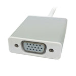 USB-C USB 3.1 Type C to VGA 1080p HDTV Adapter Cable for 2015 New 12 Inch Macbook