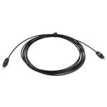 3m Digital Audio Optical Fiber Optic Toslink Cable 2.2mm OD