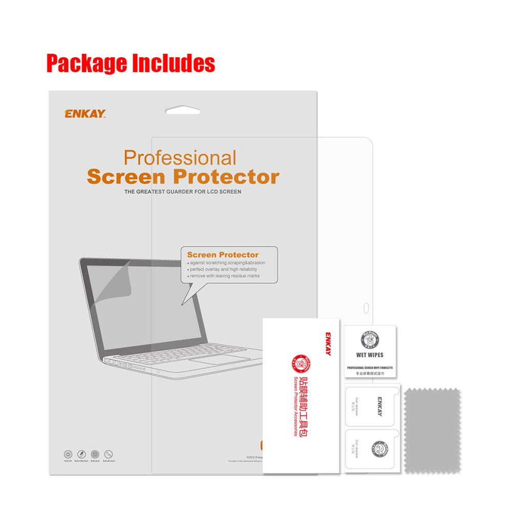 ENKAY HAT PRINCE Klar HD PET Skærmbeskytter Film til MacBook Pro 13 tommer 2016