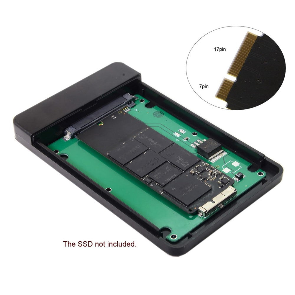 USB 3.0 til 2012 MacBook Pro Retina A1425 A1398 MC975 MC976 MD212 MD213 ME662 ME664 ME665 SSD 17+7Pin Kabinet