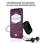 BT15 AUX Bil Bluetooth-kompatibel 5.0 Lydmodtager Støjreduktion Bluetooth-kompatibel Opkaldsadapter