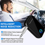 BT15 AUX Bil Bluetooth-kompatibel 5.0 Lydmodtager Støjreduktion Bluetooth-kompatibel Opkaldsadapter