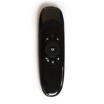 3-i-1 2,4 GHz trådløs airmouse fuldt QWERTY-tastatur med TV-fjernbetjeningsfunktion