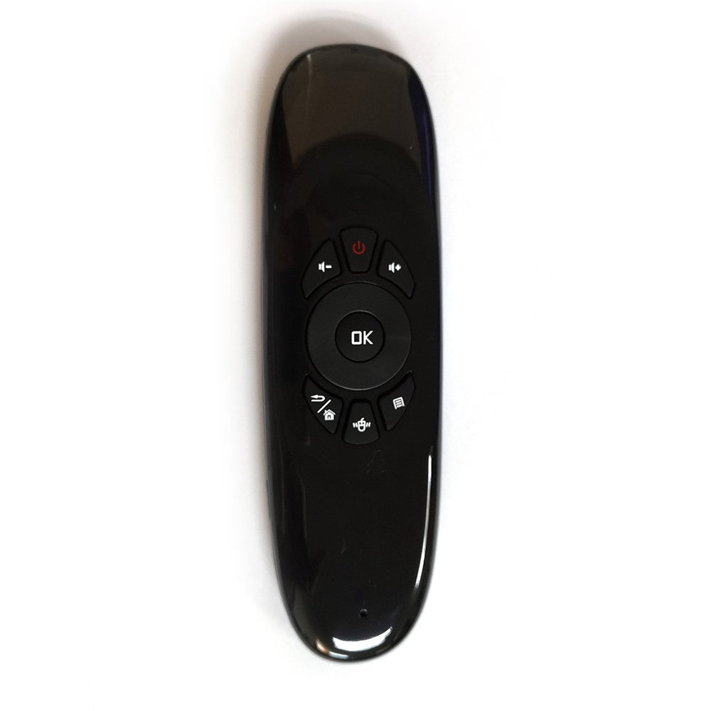 3-i-1 2,4 GHz trådløs airmouse fuldt QWERTY-tastatur med TV-fjernbetjeningsfunktion