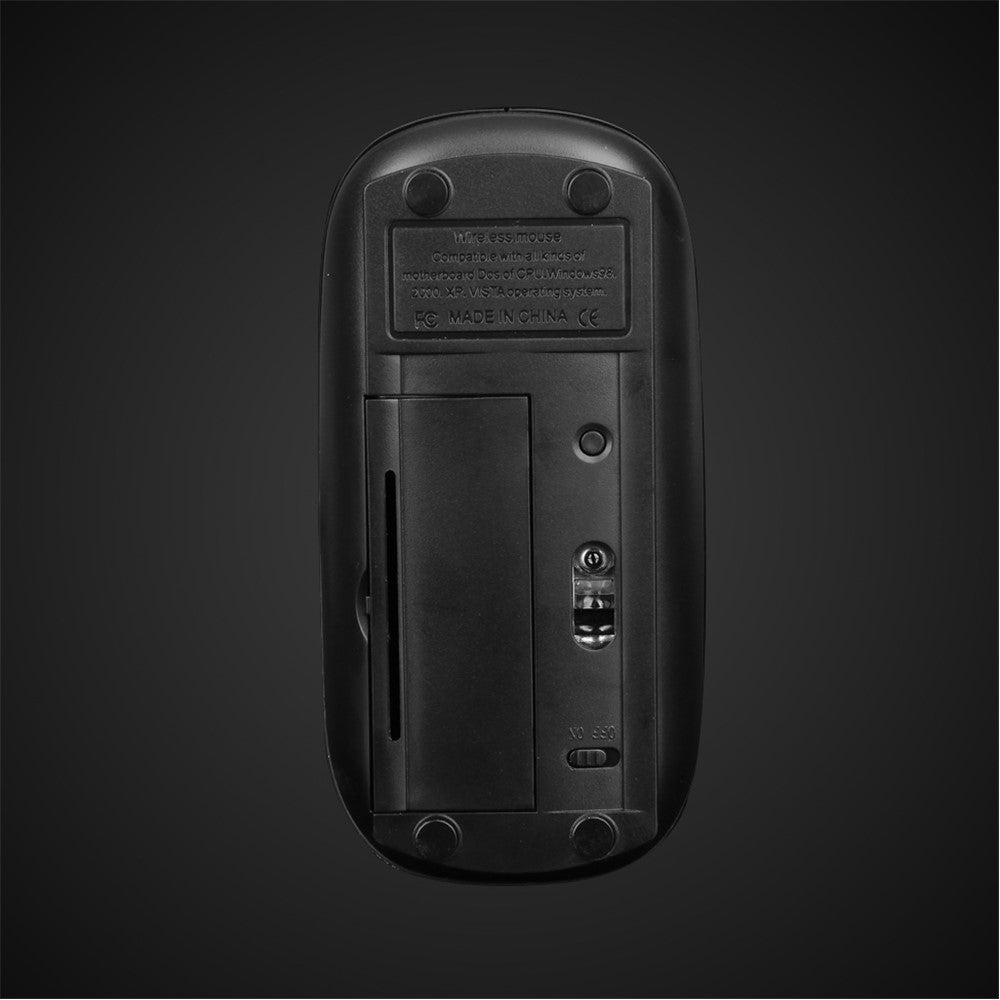 Bluetooth-compatible 3.0 Wireless Mouse 1600 DPI Battery Powered Slim Ergonomic Mice for PC Laptop