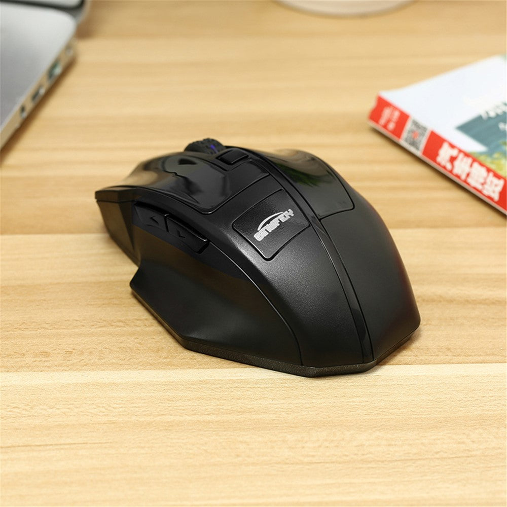 GINWFEIY W2 Rechargeable 2.4G Wireless Gaming Mouse 1600DPI 6 Keys Computer Laptop Tablet Ergonomic Mice