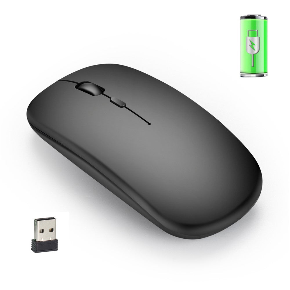 M80 2,4G trådløs mus genopladelig 800/1200/1600 DPI computermus ultratynd støjsvag mus til hjemmekontor notebook