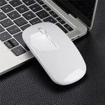 M80 2,4G trådløs mus genopladelig 800/1200/1600 DPI computermus ultratynd støjsvag mus til hjemmekontor notebook