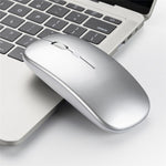 M80 2,4G trådløs mus genopladelig 800/1200/1600 DPI computermus ultratynd støjsvag mus til hjemmekontor notebook