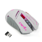 HXSJ X30 7 Colors 3 Levels of Adjustable DPI Colorful Luminous Gaming Mouse