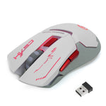 HXSJ X30 7 Colors 3 Levels of Adjustable DPI Colorful Luminous Gaming Mouse