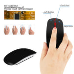 Bluetooth-compatible Wireless Mouse Silent Computer Mouse Slim Ergonomic PC Mice for Windows XP VISTA 7/8/10