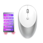 HXSJ T36 Three Mode Bluetooth-compatible 3.0 + 5.0 Wireless Mouse Silme Silent Rechargeable Optical Mouse