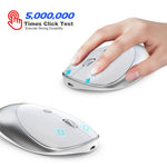 HXSJ T36 Three Mode Bluetooth-compatible 3.0 + 5.0 Wireless Mouse Silme Silent Rechargeable Optical Mouse