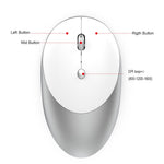 HXSJ T36 Three Mode Bluetooth-compatible 3.0 + 5.0 Wireless Mouse Silme Silent Rechargeable Optical Mouse