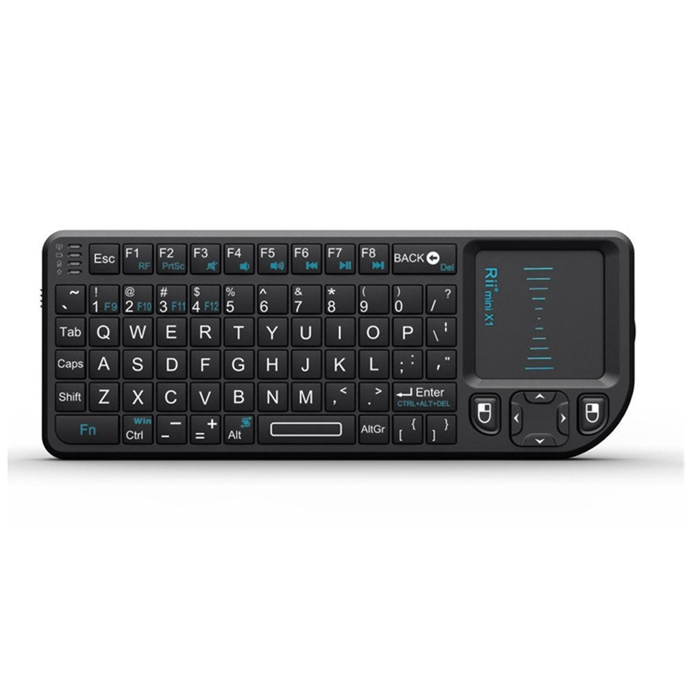 RII Mini X1 2.4GHz Wireless Keyboard with Mouse Touchpad for Laptop Tablet Smart TV