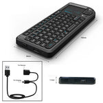 RII Mini X1 2.4GHz Wireless Keyboard with Mouse Touchpad for Laptop Tablet Smart TV