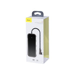 BASEUS Multi-function HUB Type-C to USB3.0*4+PD for Mobile Phone and Computer