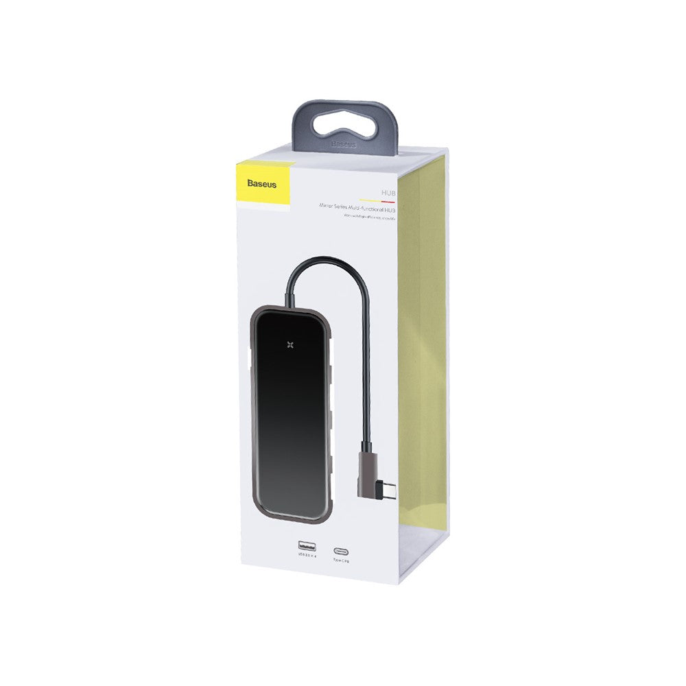 BASEUS Multi-function HUB Type-C to USB3.0*4+PD for Mobile Phone and Computer