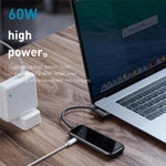 BASEUS Multi-function HUB Type-C to USB3.0*4+PD for Mobile Phone and Computer