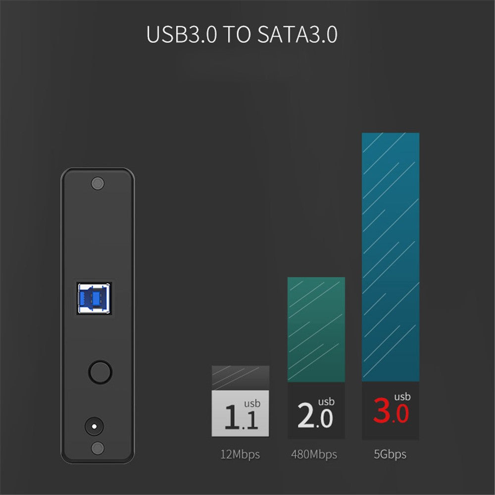 ORICO 7688U3 USB 3.0 to SATA 3.0/3.5 inch External Hard Drive Enclosure