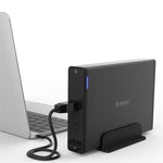ORICO 7688U3 USB 3.0 to SATA 3.0/3.5 inch External Hard Drive Enclosure