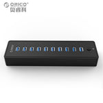 ORICO P10-U3 Superhøj hastighed 5 Gbps 10-ports USB3.0-hub