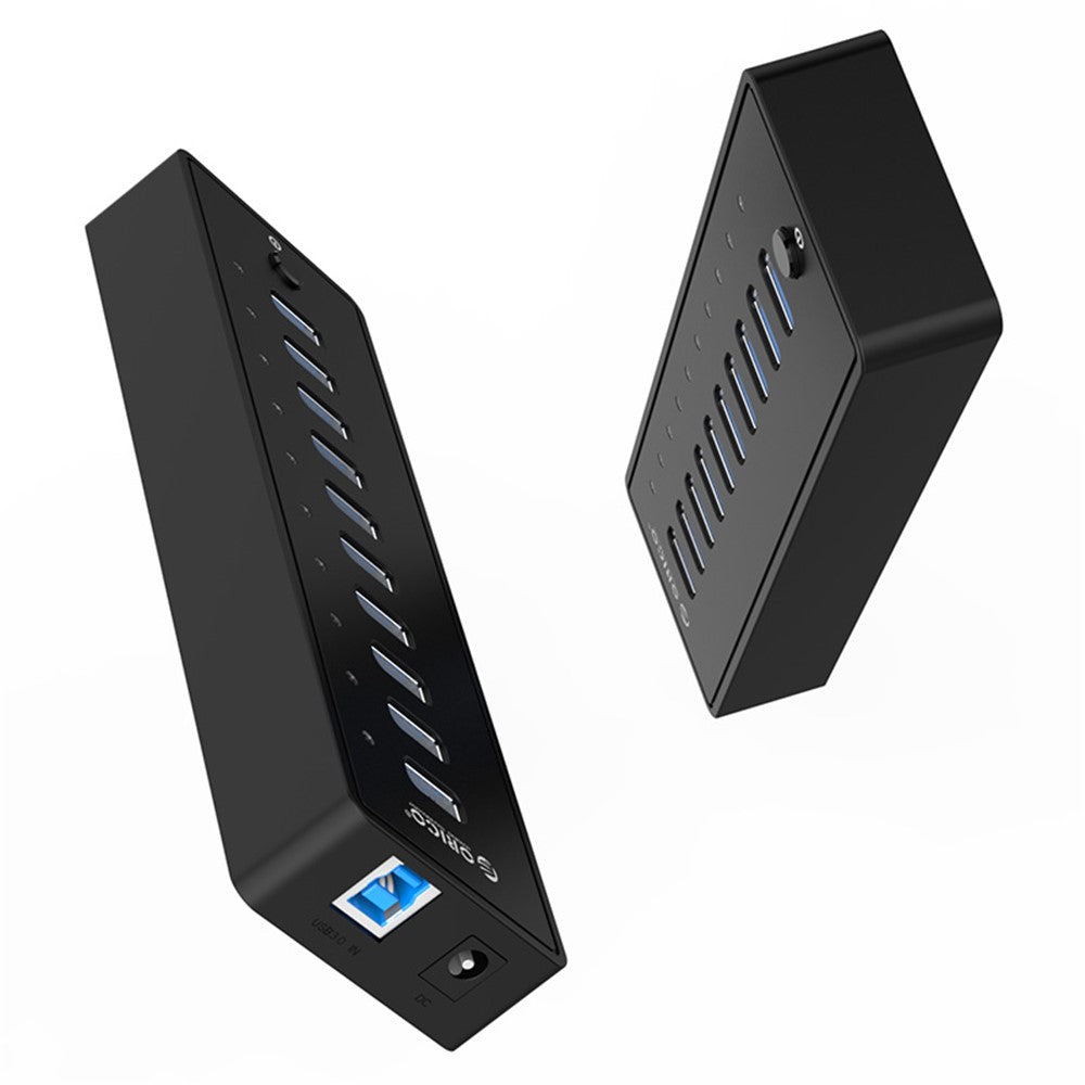 ORICO P10-U3 Superhøj hastighed 5 Gbps 10-ports USB3.0-hub