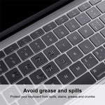 ENKAY HAT PRINCE Ultra-thin TPU Keyboard Guard Film for MacBook 12-inch/Pro 13.3-inch A1708 without Touch Bar (2016 EU Version)