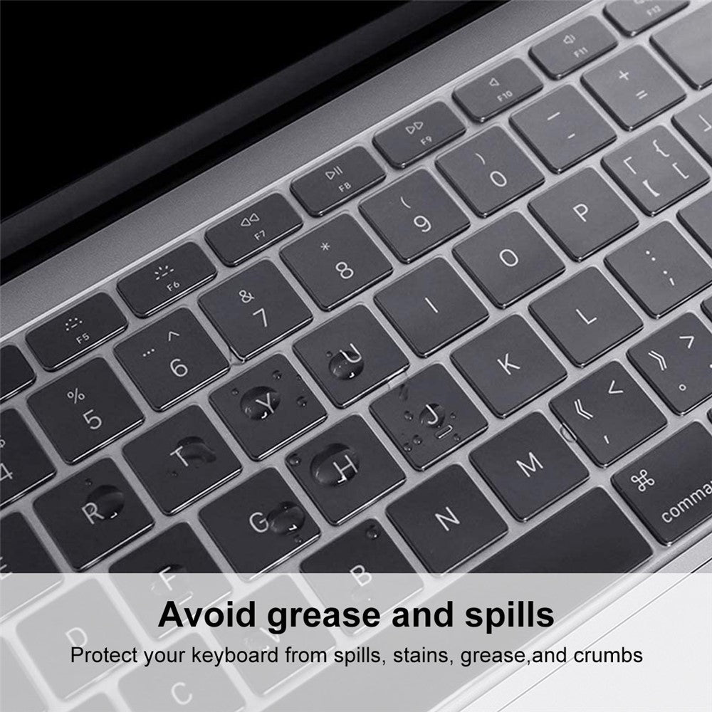 ENKAY HAT PRINCE Ultra-thin TPU Keyboard Guard Film for MacBook 12-inch/Pro 13.3-inch A1708 without Touch Bar (2016 EU Version)